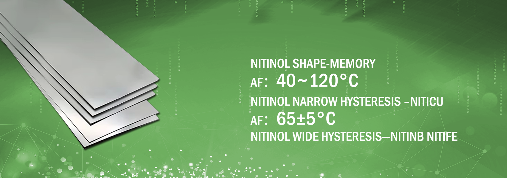 NITINOL ALLOYS